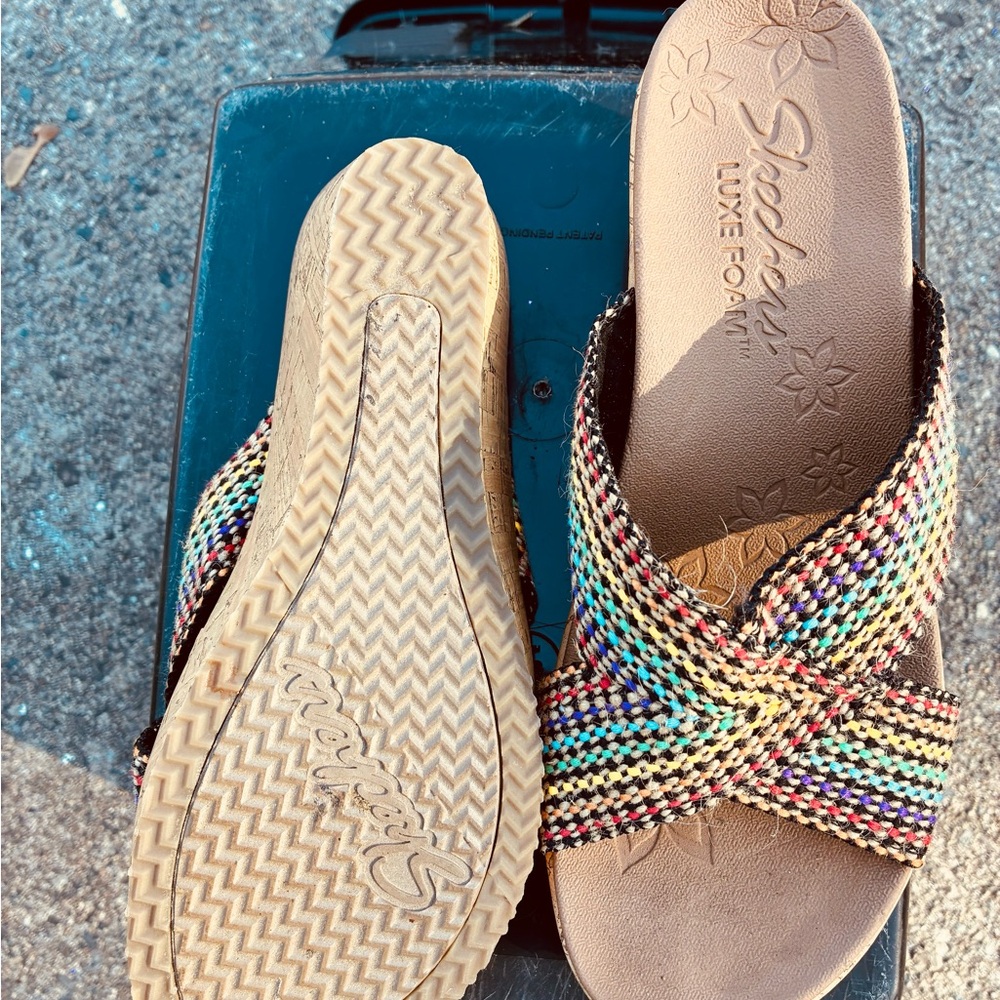 Skechers Women's Colorful Woven Sandals